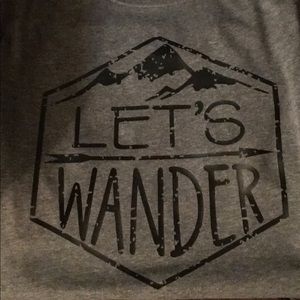 Let’s wander T-shirt